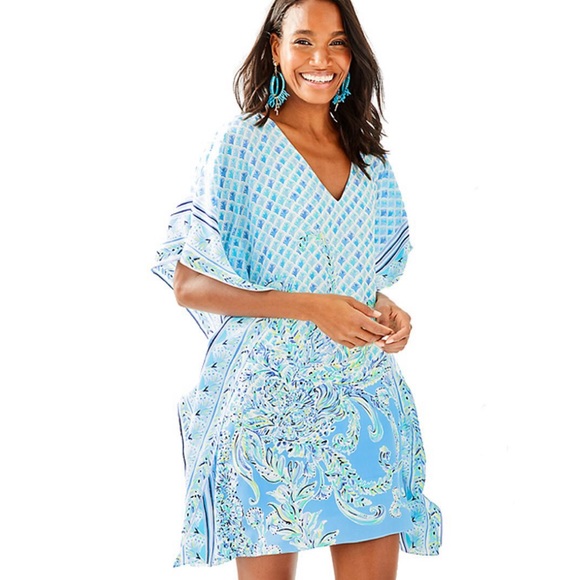 COPY - Lilly Pulitzer LINDAMARIE SILK CAFTAN
